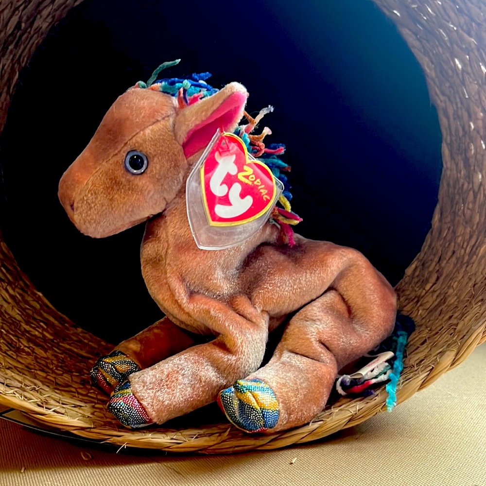 Beanie Baby Horse Zodiac 2000
